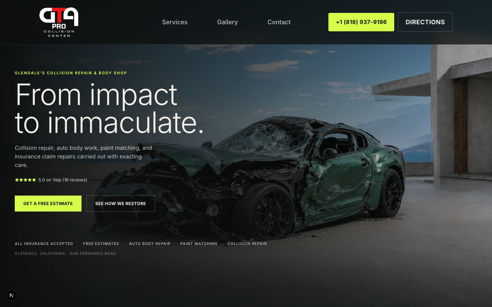 GTA Pro Collision Center